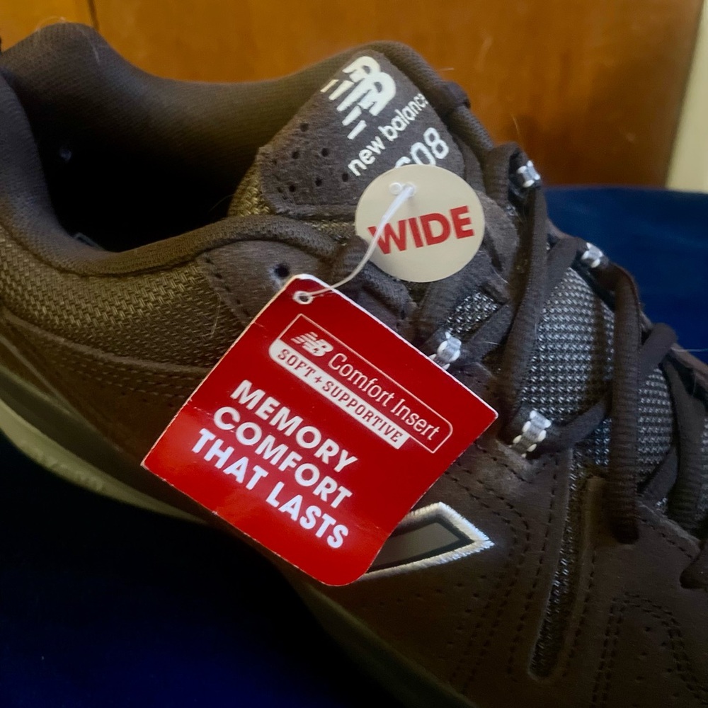 New Balance Men's Dark Brown Sneakers - Picture 3 of 5